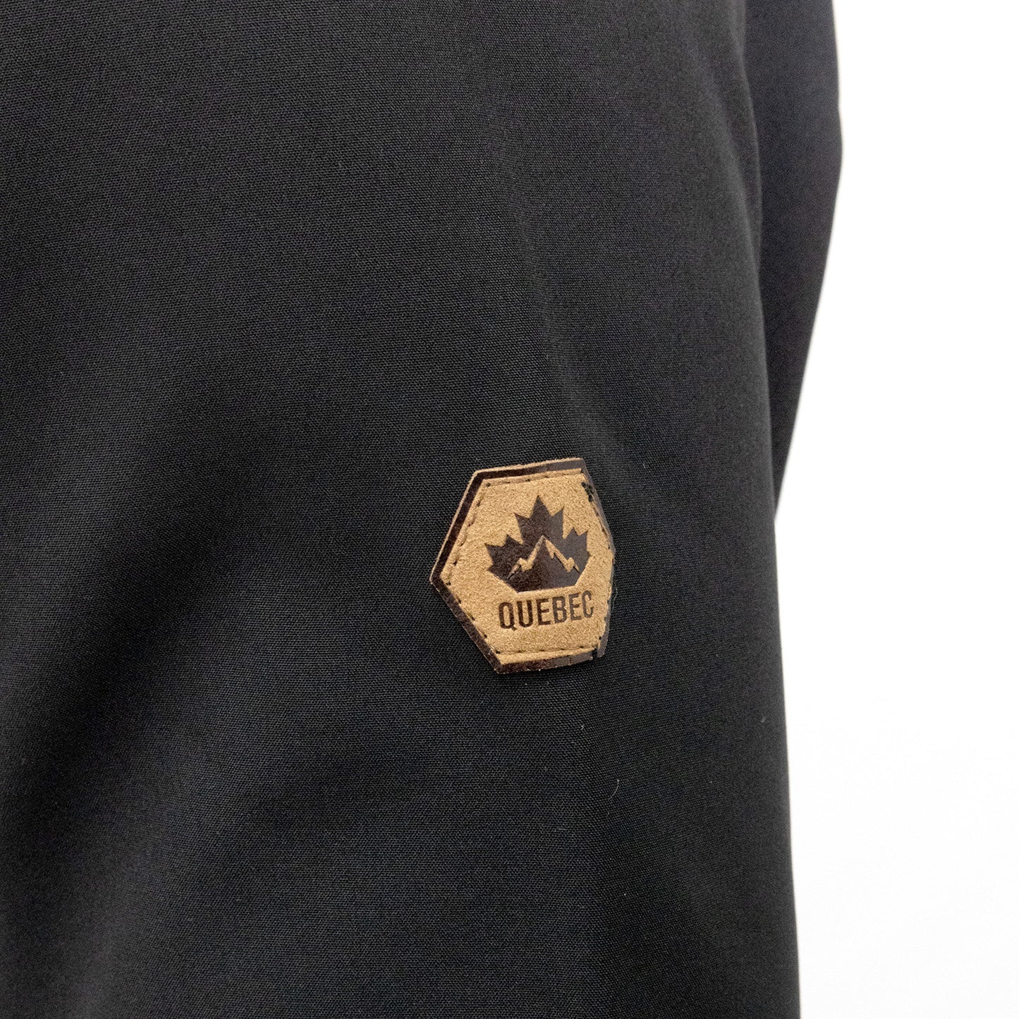 Softshell Quebec Lobo Negro Hombre