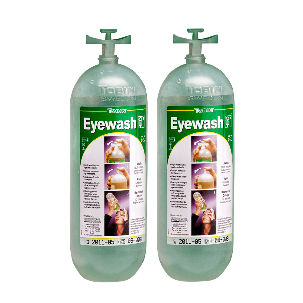 Repuesto Botella Lavaojos Tobin (2 un)