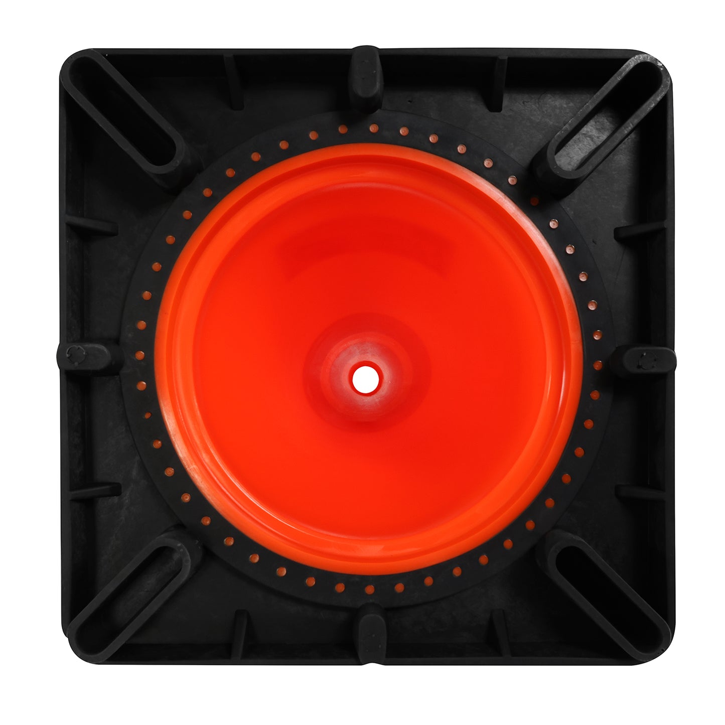 Cono Señalizacion 28 C/Doble Cinta Antiviento Base Pesada