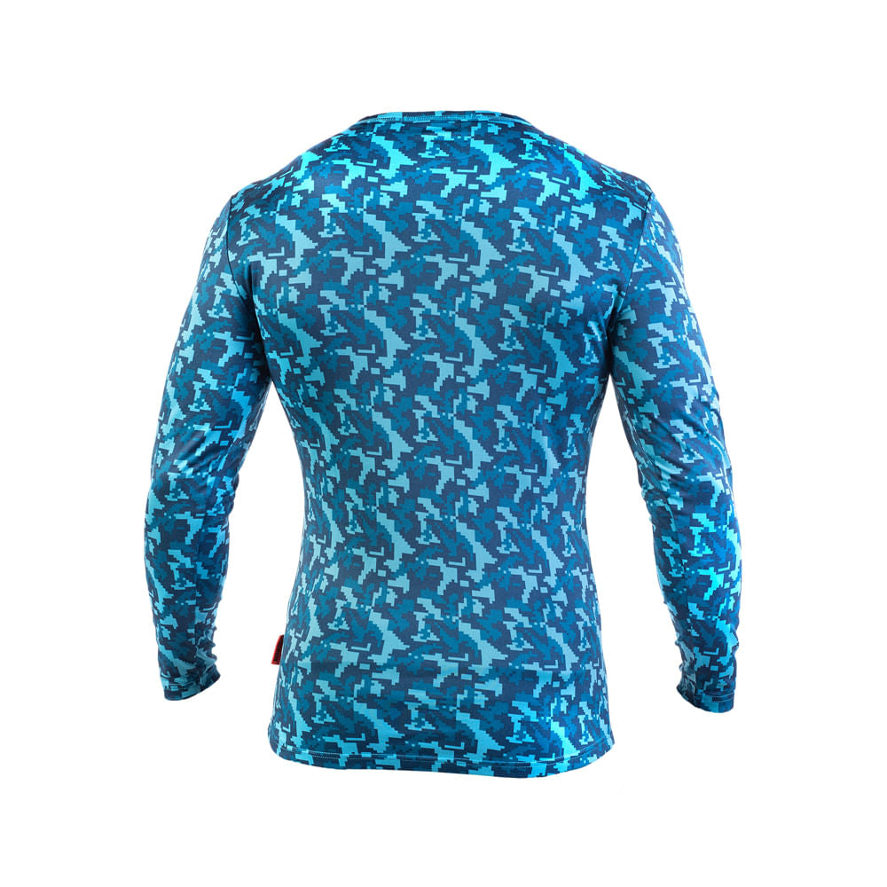 Camiseta Primera Capa HW HDX Camo Petroleo