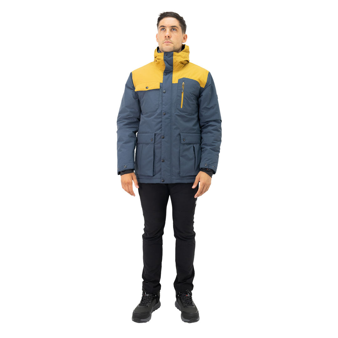 Parka HW Kodiak Azul Mostaza