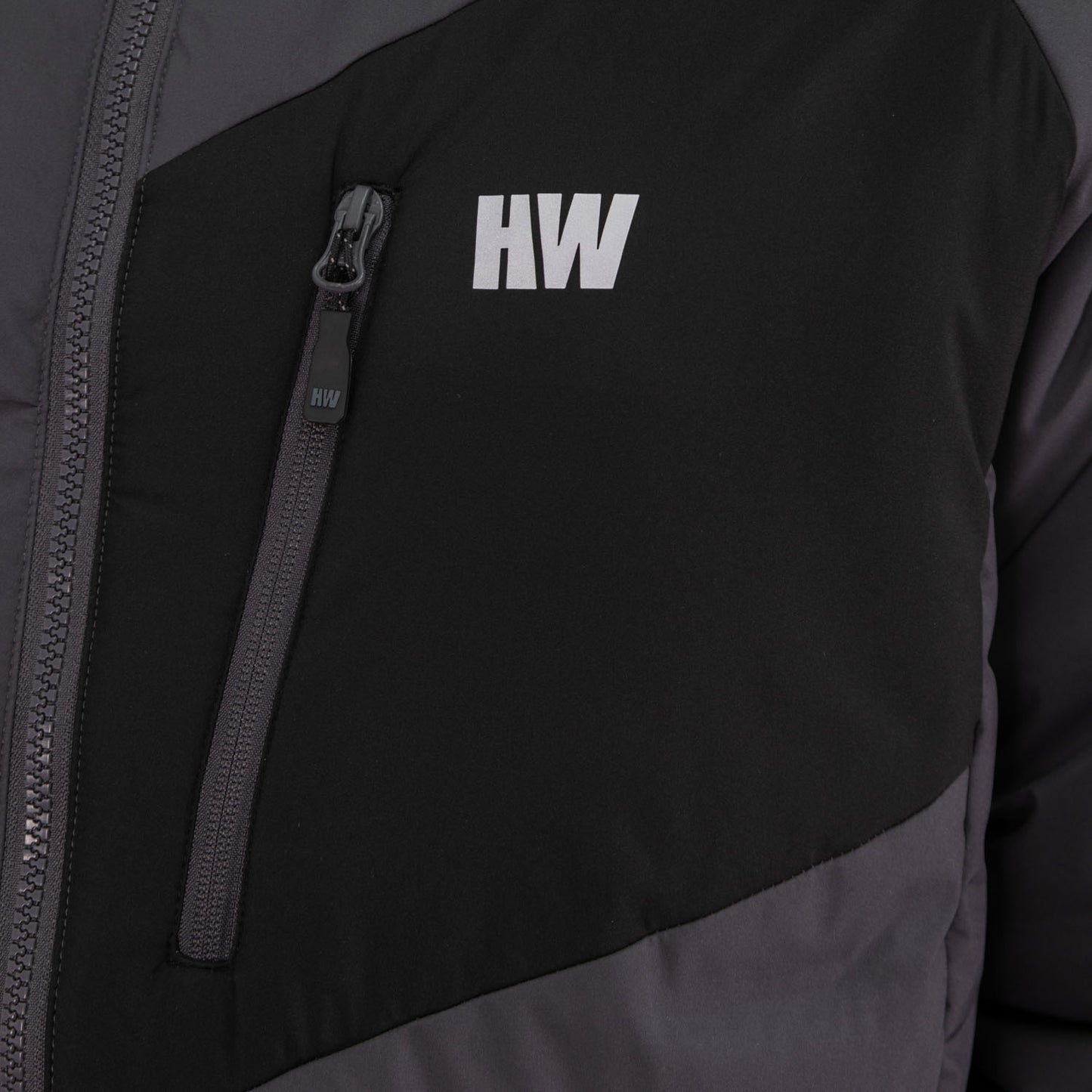 Parka HW Explorer sin Gorro Carbon Grey