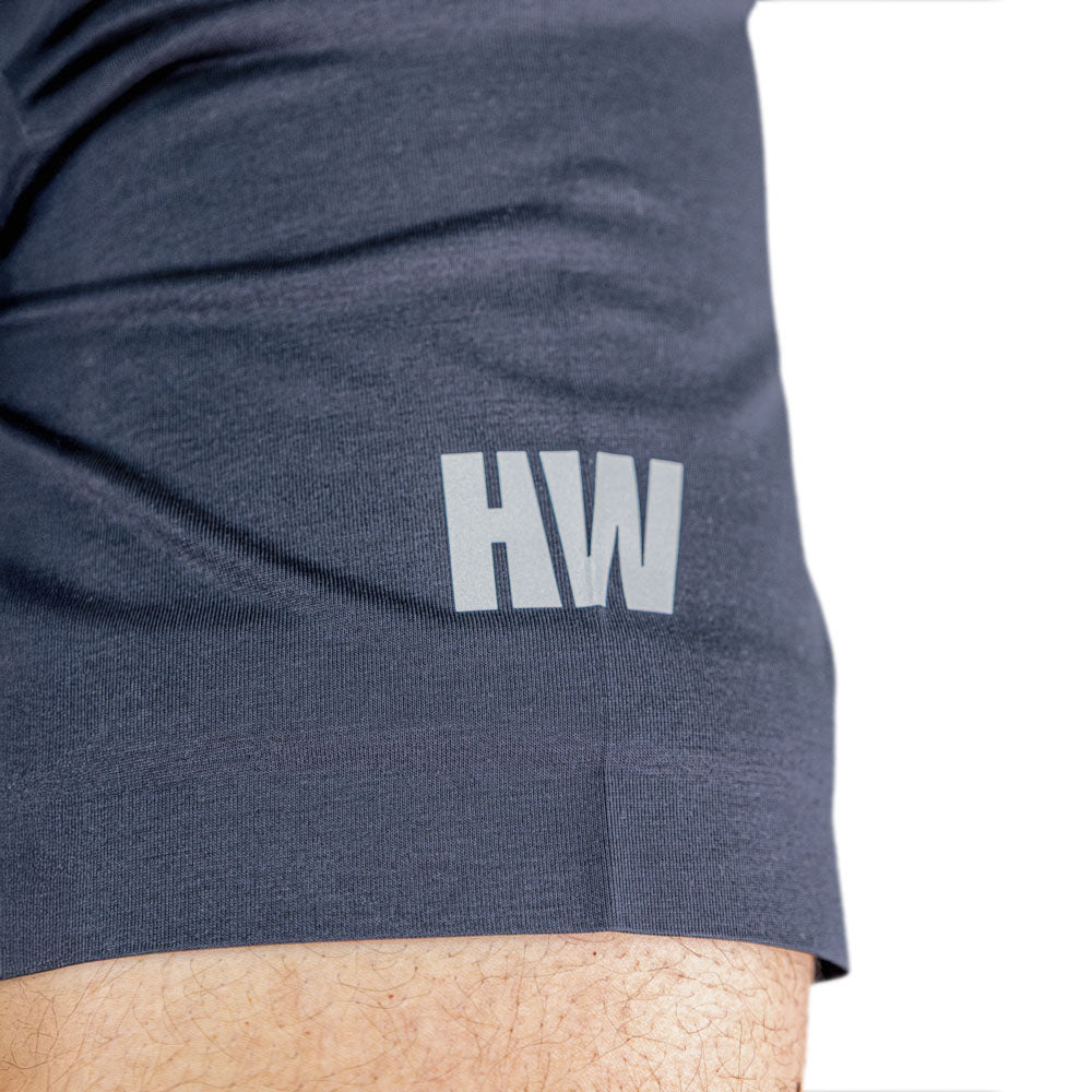 Polera HW Windsor Manga Corta Gris