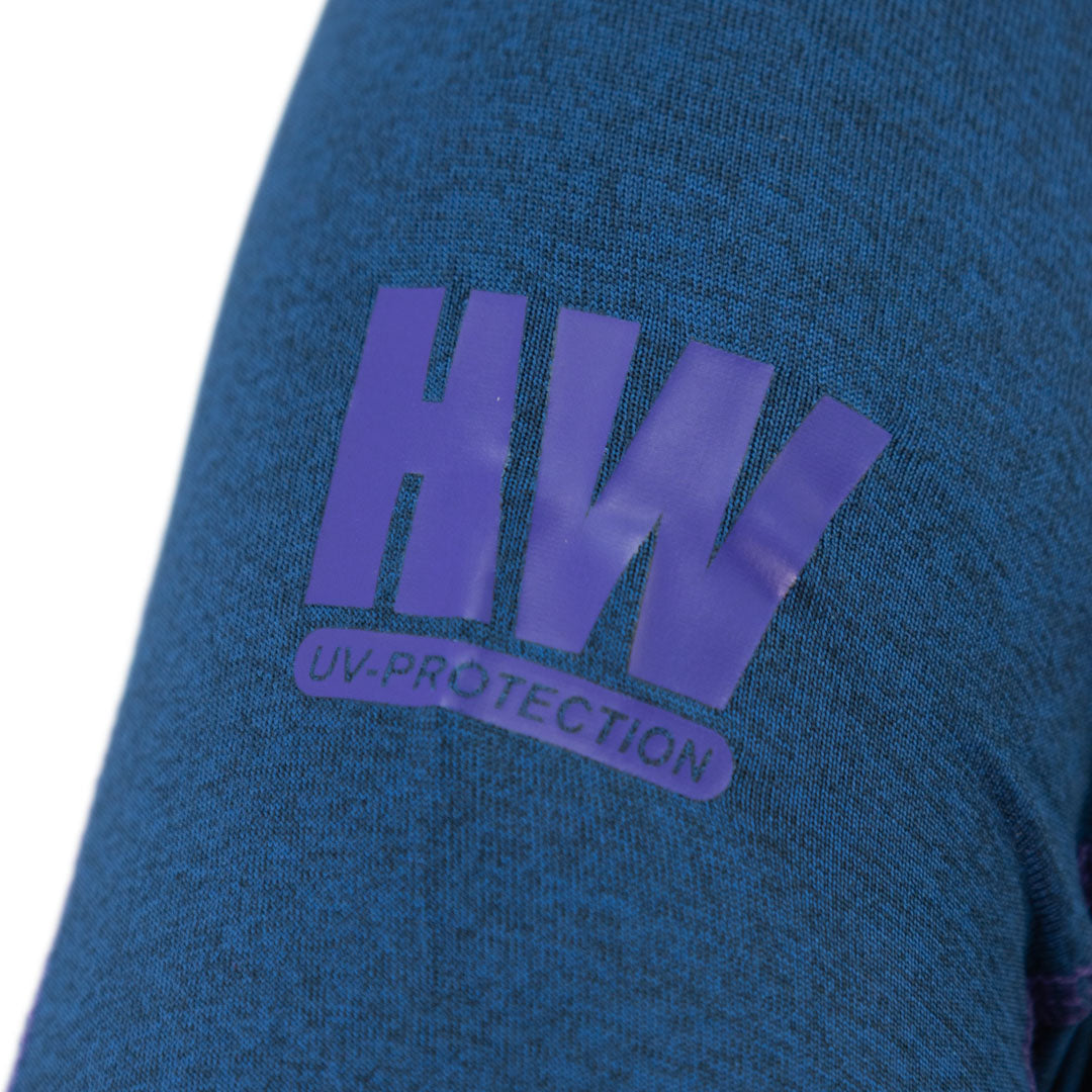 Polera Dry Fit HW SPX Manga Larga Mujer Deep Blue