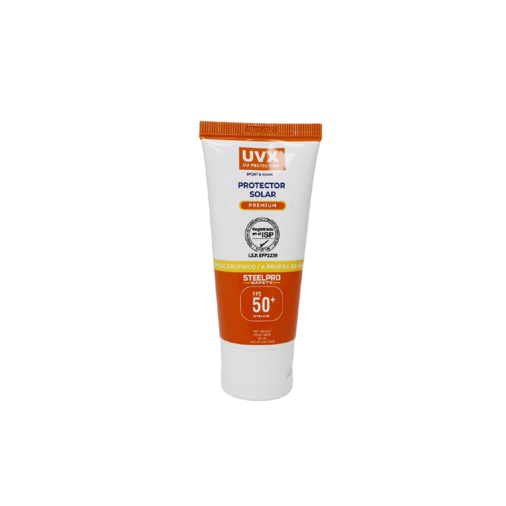 Protector Solar 50+ UVX 60ml Premium – Safety Store