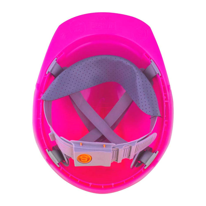 Casco Evo con Top 33 Fluor Fucsia