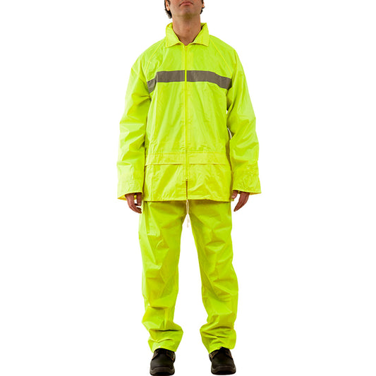 Traje Ejecutivo Amarillo Fluor