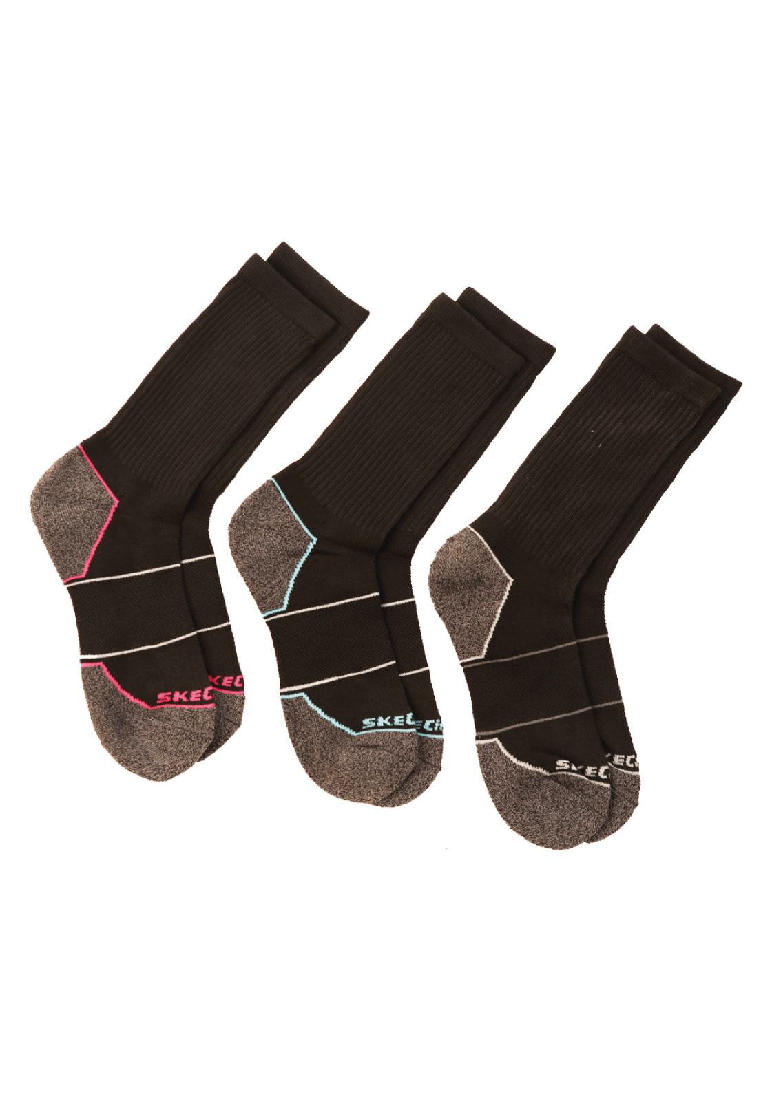 Calcetines Pack 3 Mujer Skechers - Tamaño Único