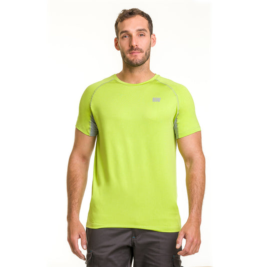 Polera Dry Fit Hw Spx Manga Corta Hombre Lime