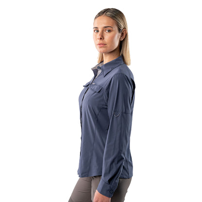 Camisa Hw Antakari Spandex Mujer Azul