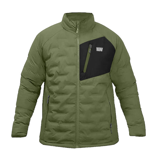 Parka Insulada HW Explorer sin Gorro Verde Oliva