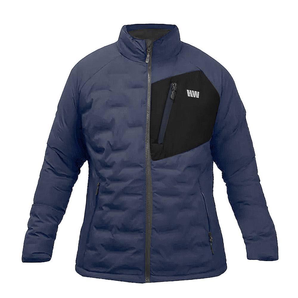 Parka Insulada HW Explorer sin Gorro Mujer Deep Blue