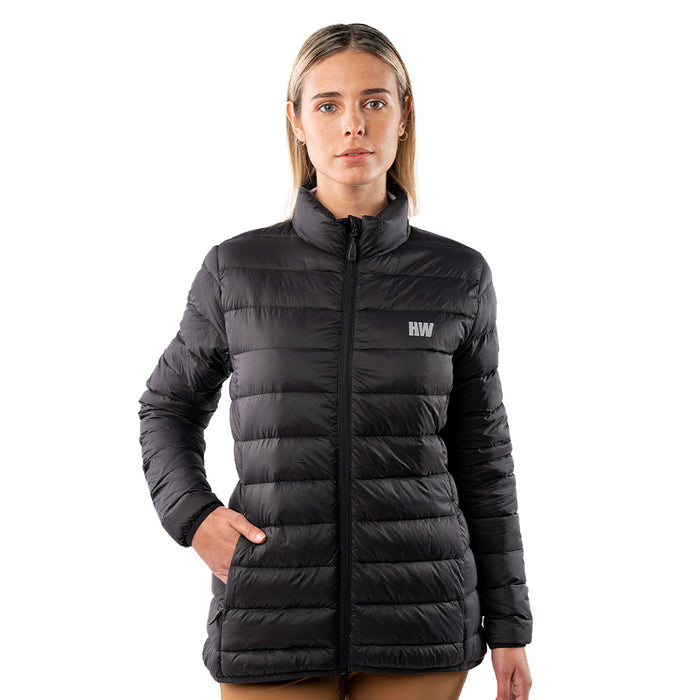 Parka Pluma Pullay PRO Mujer Negra