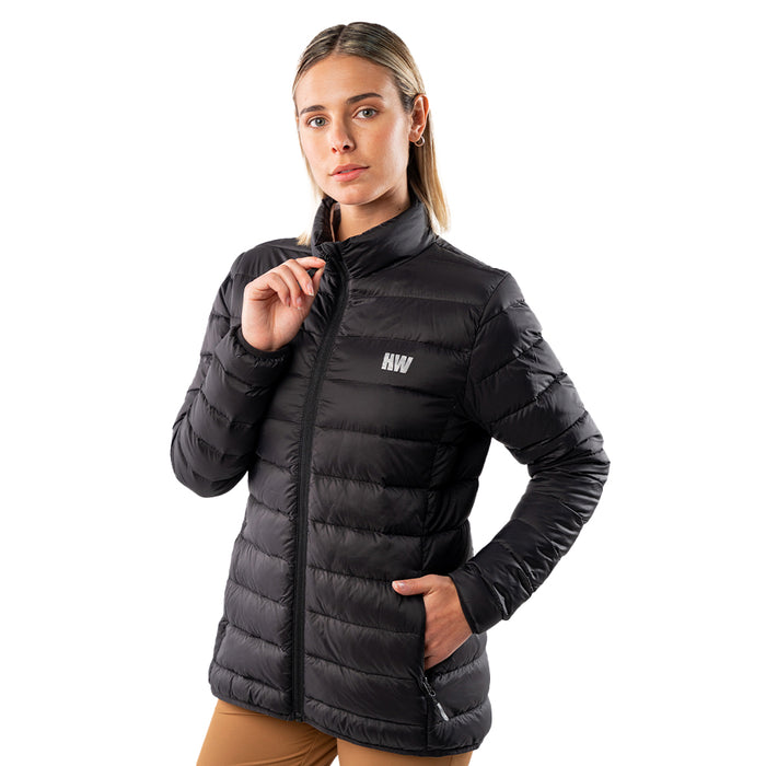 Parka Pluma Pullay PRO Mujer Negra