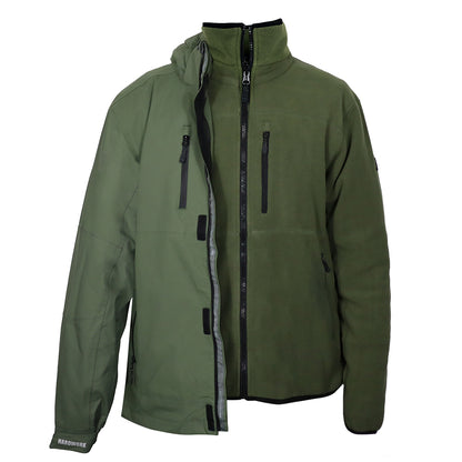 Parka Desmontable HW Reno 3 en 1 Verde Oliva