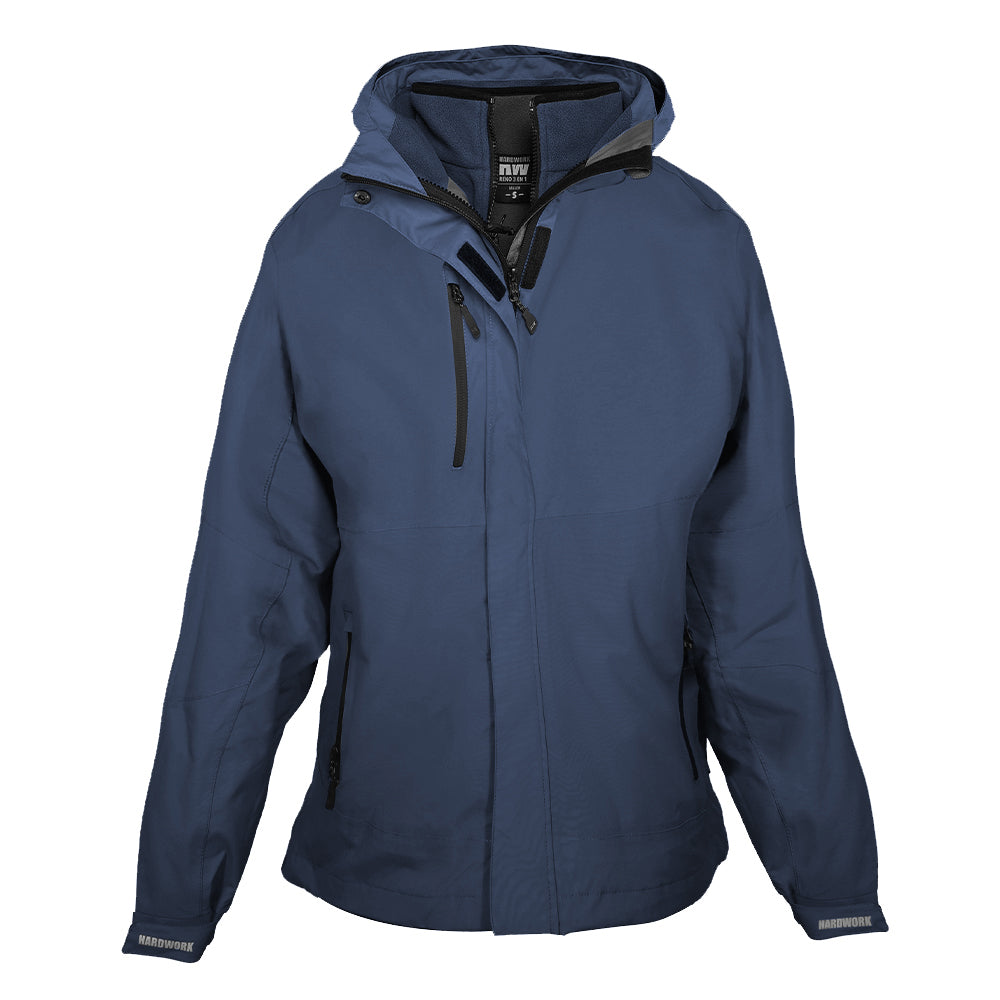 Parka Desmontable HW Reno 3 en 1 Mujer Deep Blue