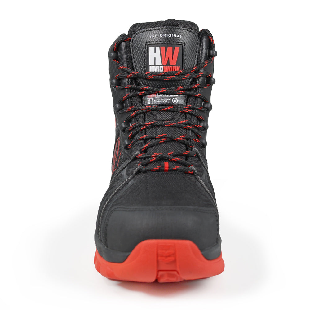 Calzado Seguridad HW Bering High C/ Thinsulate Red