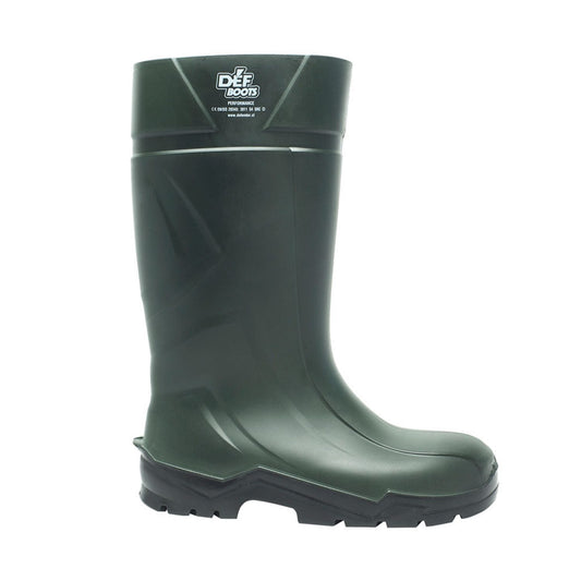 BOTA SEGURIDAD DEFENDER PERFOMANCE PU VERDE CPP DF 740