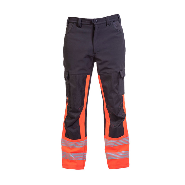 Pantalon Softshell Hw Oklan Rojo Fluor