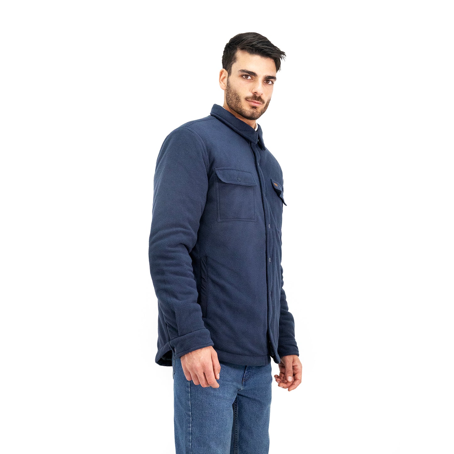 Chaqueta Polar Quebec Grizzly Azul