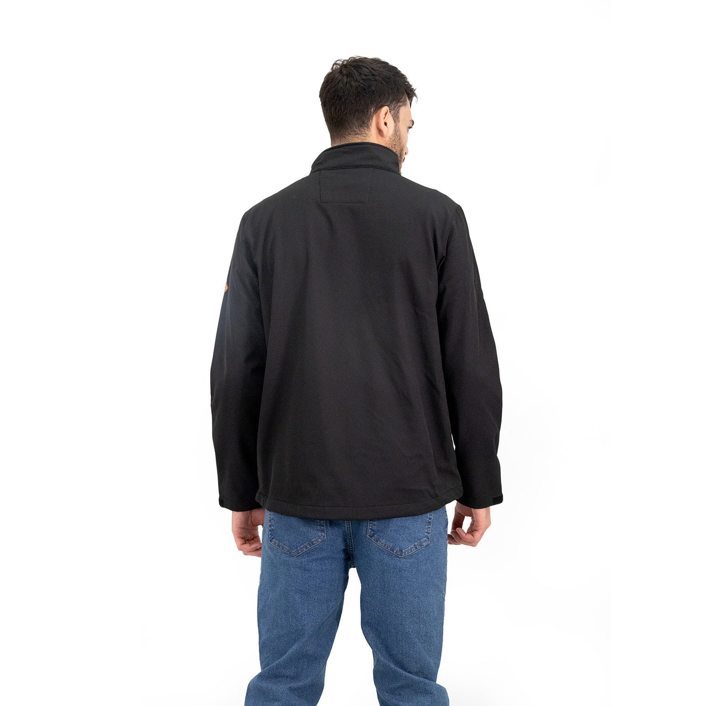 Softshell Quebec Lobo Negro Hombre
