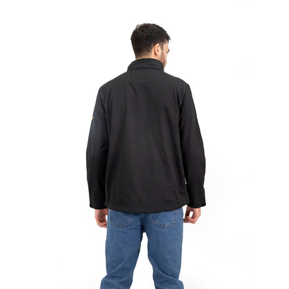 Softshell Quebec Lobo Negro Hombre
