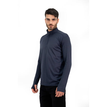 Polera Quebec Half-Zip Iron Hombre