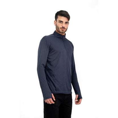 Polera Quebec Half-Zip Iron Hombre