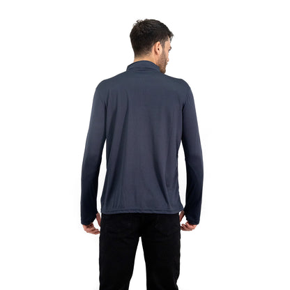 Polera Quebec Half-Zip Iron Hombre