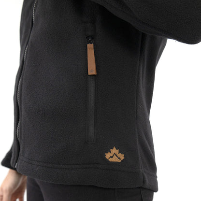 Parka Desmontable Quebec Ottawa 3 en 1 Negro Mujer