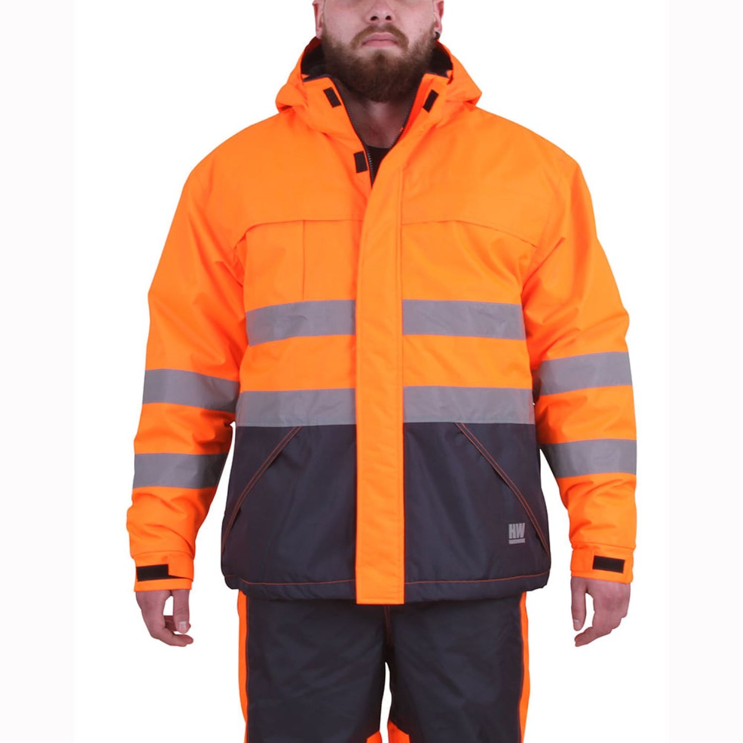 Parka Reflectiva HW Siberia Naranjo Fluor