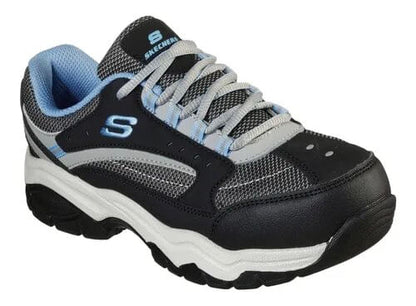 Calzado De Seguridad Skechers Biscoe Celeste