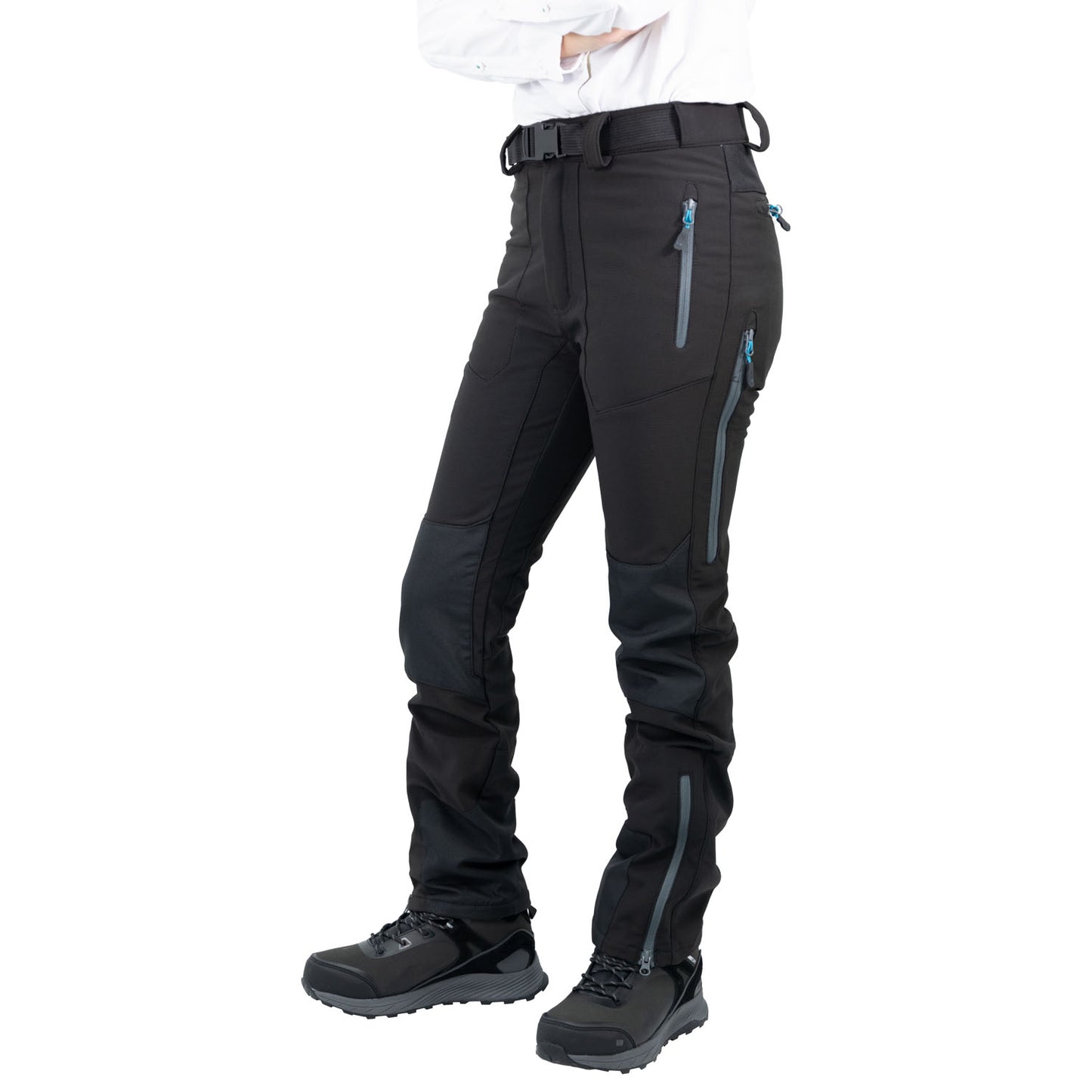 Pantalón Térmico HW Wolverine Antiacido Negro Mujer