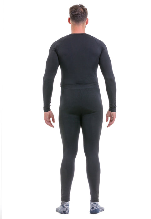 Conjunto Primera Capa Hw Patagonia Spandex Negro