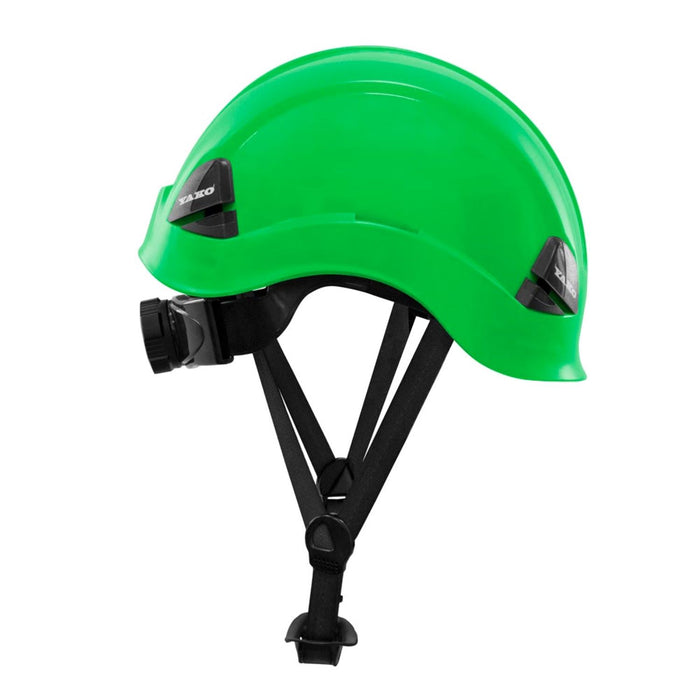 Casco Yako Rojo Steelpro Verde