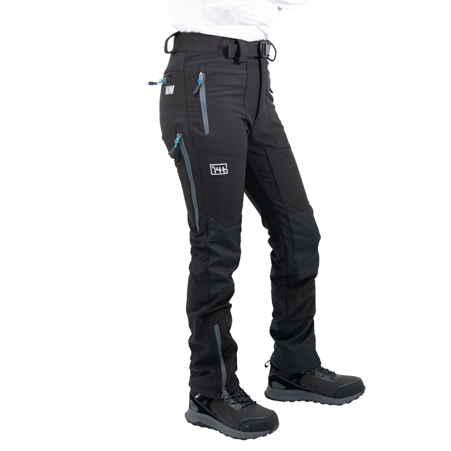 Pantalón Térmico HW Wolverine Antiacido Negro Mujer