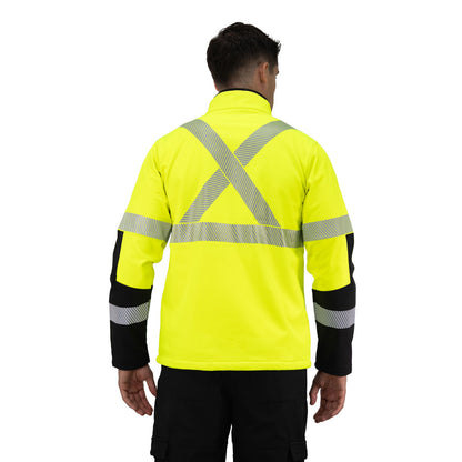 Chaqueta Softshell HW Oklan Amarillo Fluor