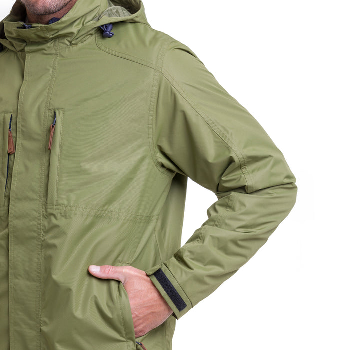 Parka Desmontable Quebec Ottawa 3 en 1 Verde Oliva