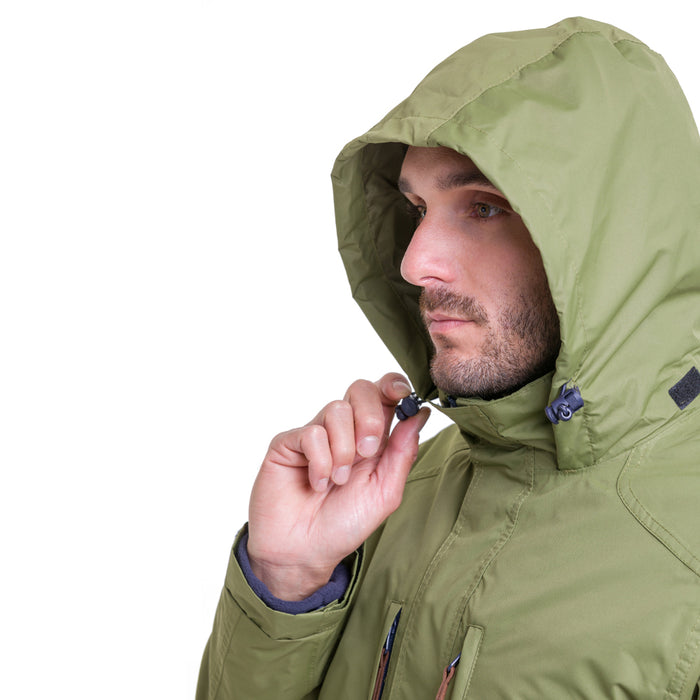 Parka Desmontable Quebec Ottawa 3 en 1 Verde Oliva