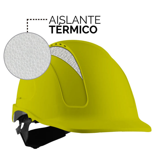 CASCO MTA-V ABS VENTILADO AISLANTE TERMICO AMARILLO