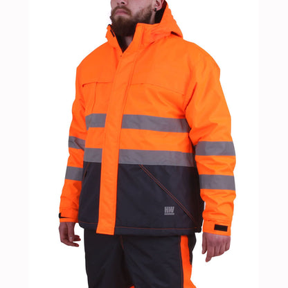 Parka Reflectiva HW Siberia Naranjo Fluor