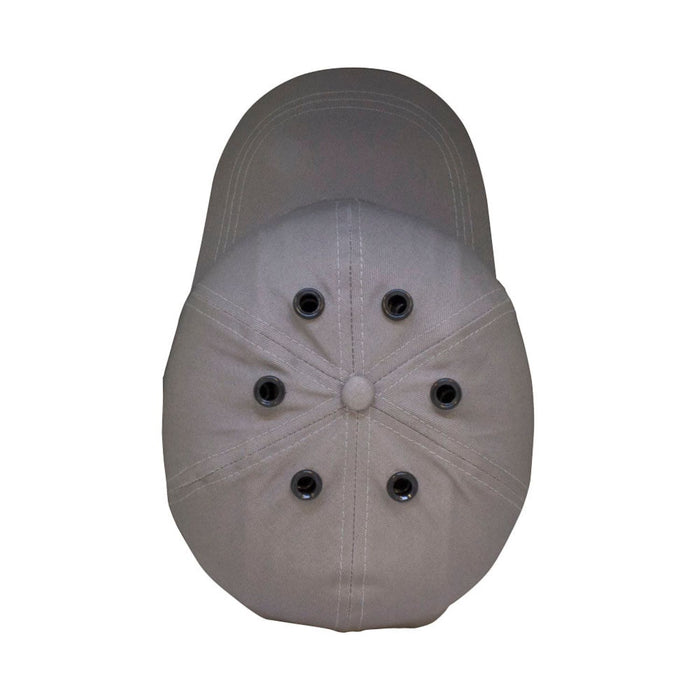 Jockey De Seguridad Isp Bump Cap Cool Gris Vicera Larga