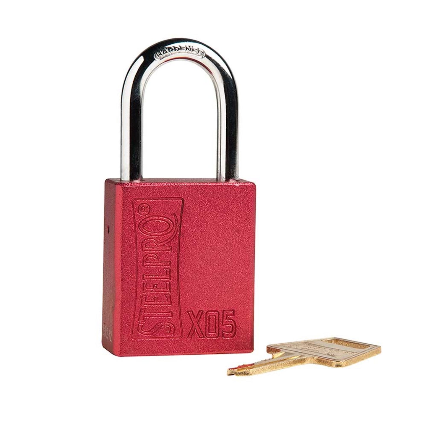 Candado Lock Out Steel-Pro X05 Rojo