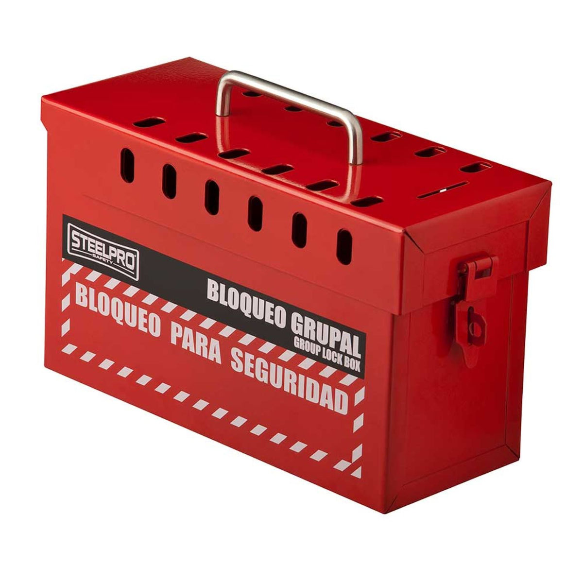 CAJA DE BLOQUEO GRUPAL ROJA