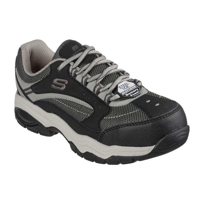 Zapatilla Skechers Work Biscoe Negro