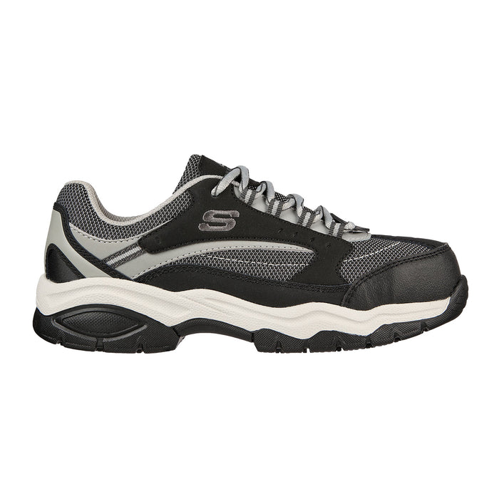 Zapatilla Skechers Work Biscoe Negro