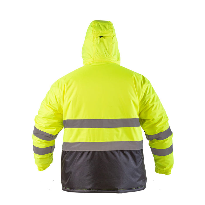 Parka Reflectiva Hw Siberia Amarillo Fluor