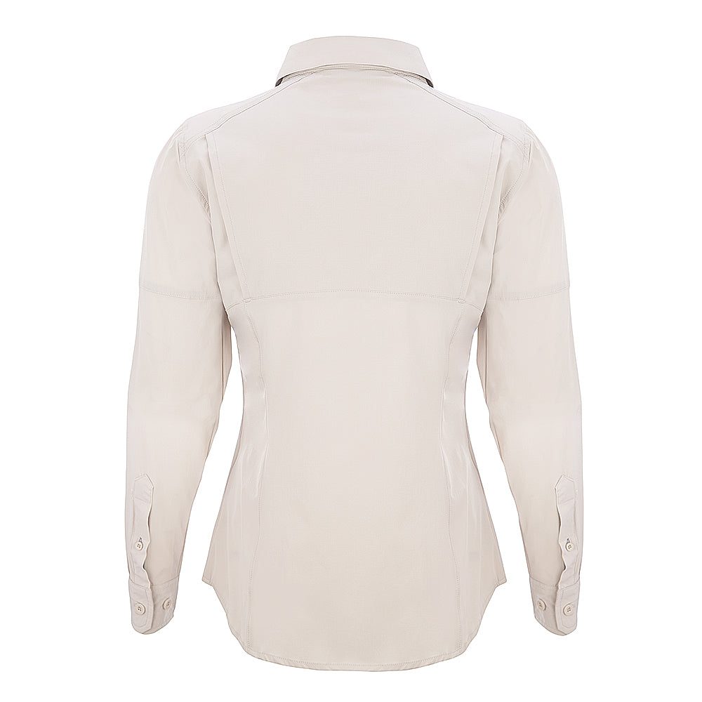 Camisa Hw Antakari Spandex Mujer Beige