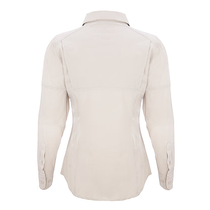 Camisa Hw Antakari Spandex Mujer Beige