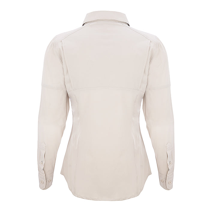 Camisa Hw Antakari Spandex Mujer Beige